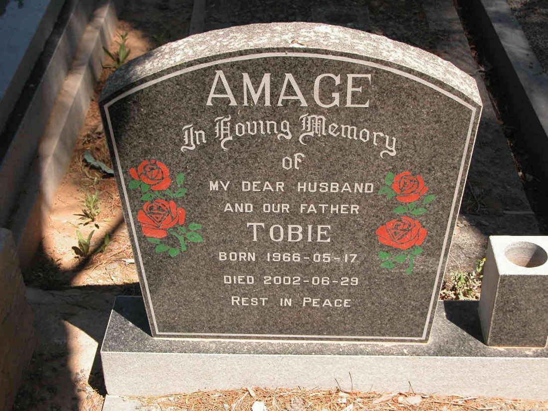 AMAGE Tobie 1966-2002
