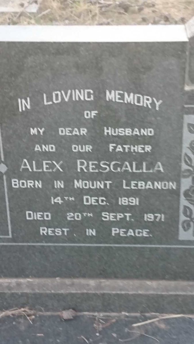 ADAMI Alex Resgalla 1891-1971 &amp; Adele Mary SAHD 1902-1991