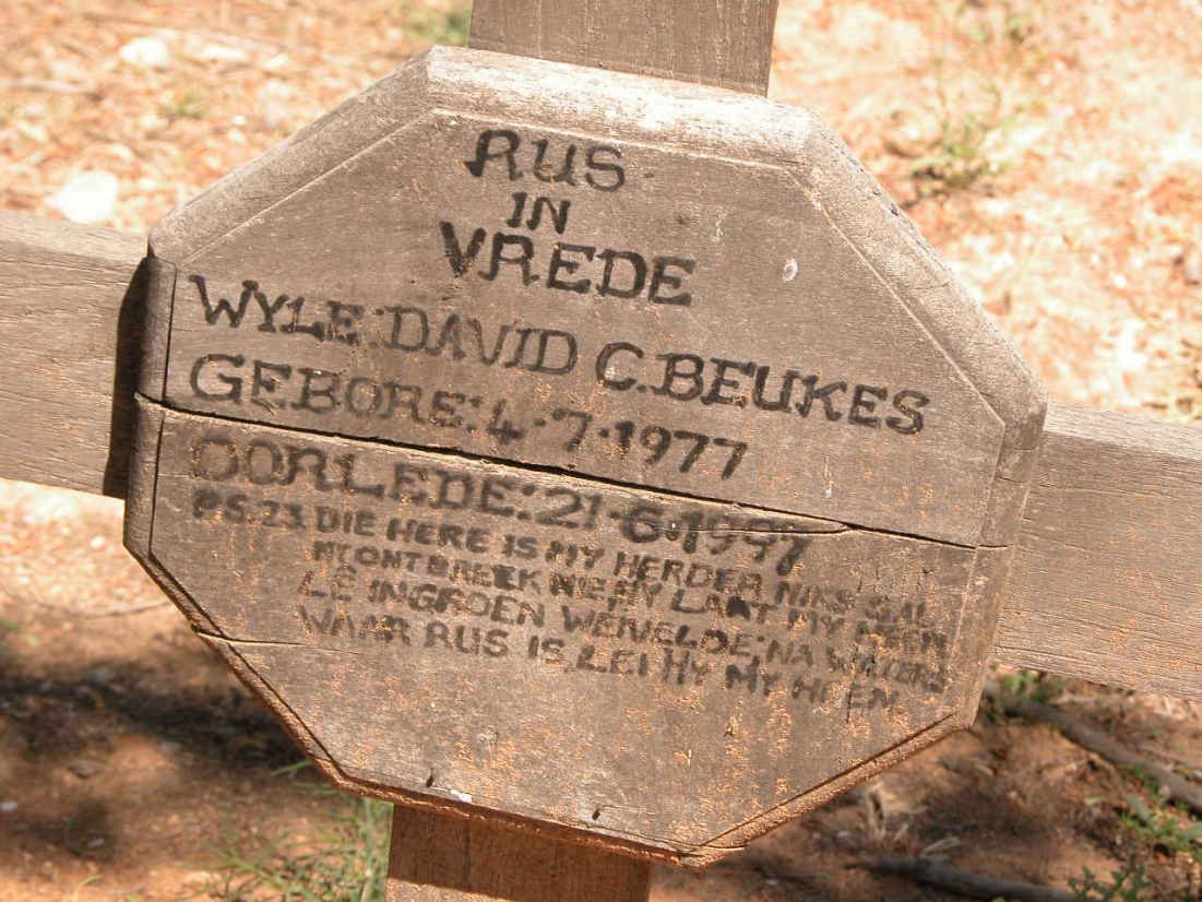 BEUKES David C. 1977-1997