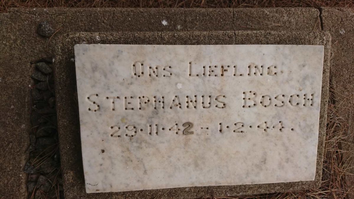 BOSCH Stephanus 1942-1944