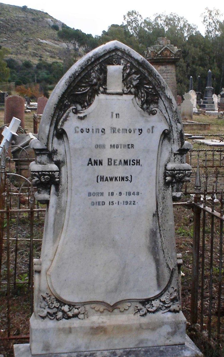 BEAMISH Ann nee HAWKINS 1848-1922