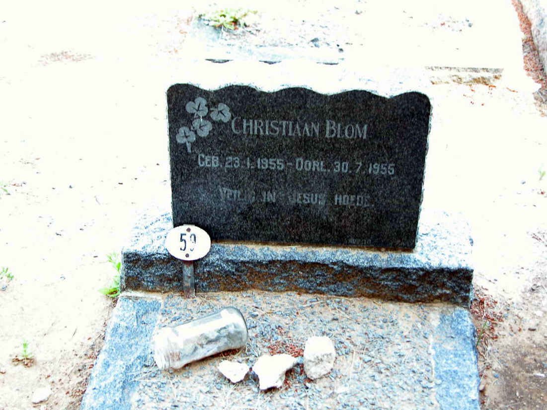 BLOM Christiaan -1955