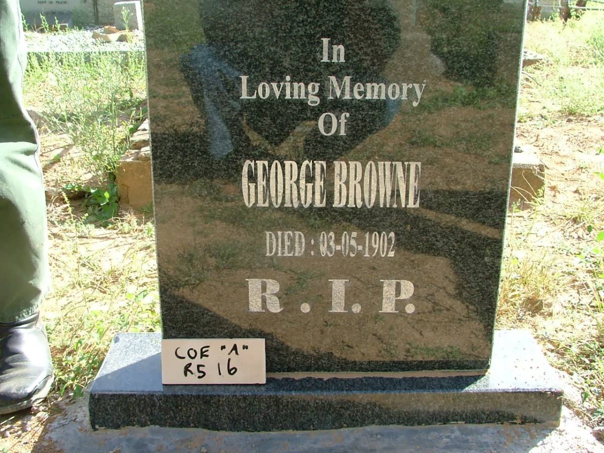 BROWNE George -1902
