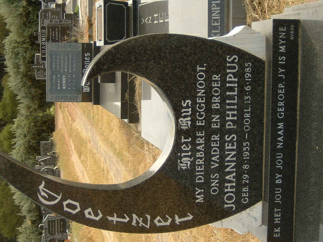 COETZER Johannes Phillipus 1955-1985