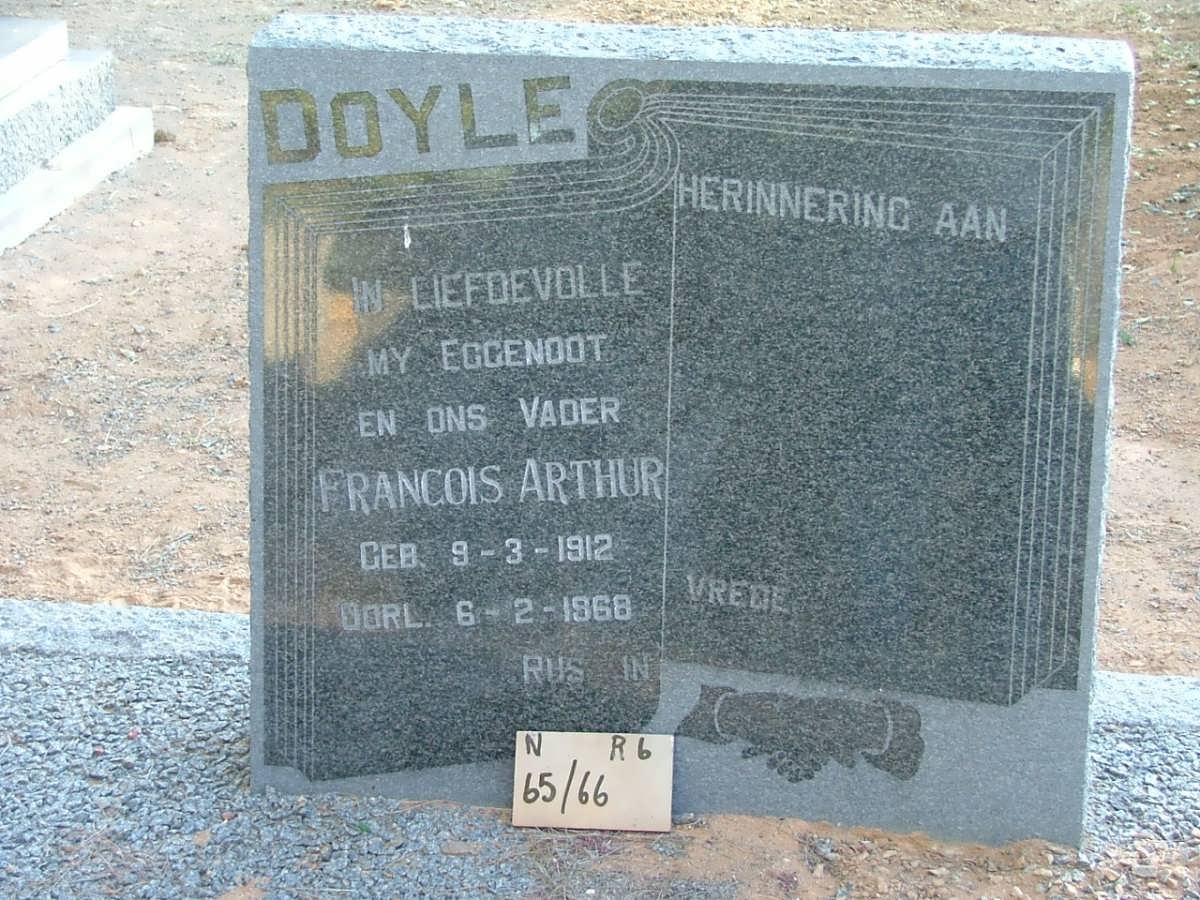 DOYLE Francois Arthur 1912-1968