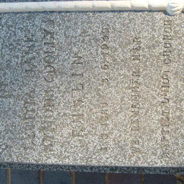 ENSLIN Letitia Jane Symons 188?-1959
