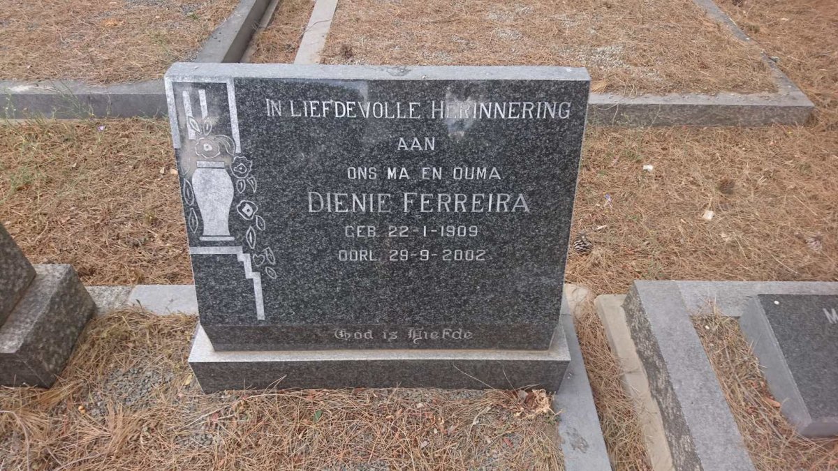 FERREIRA Dienie 1909-2002