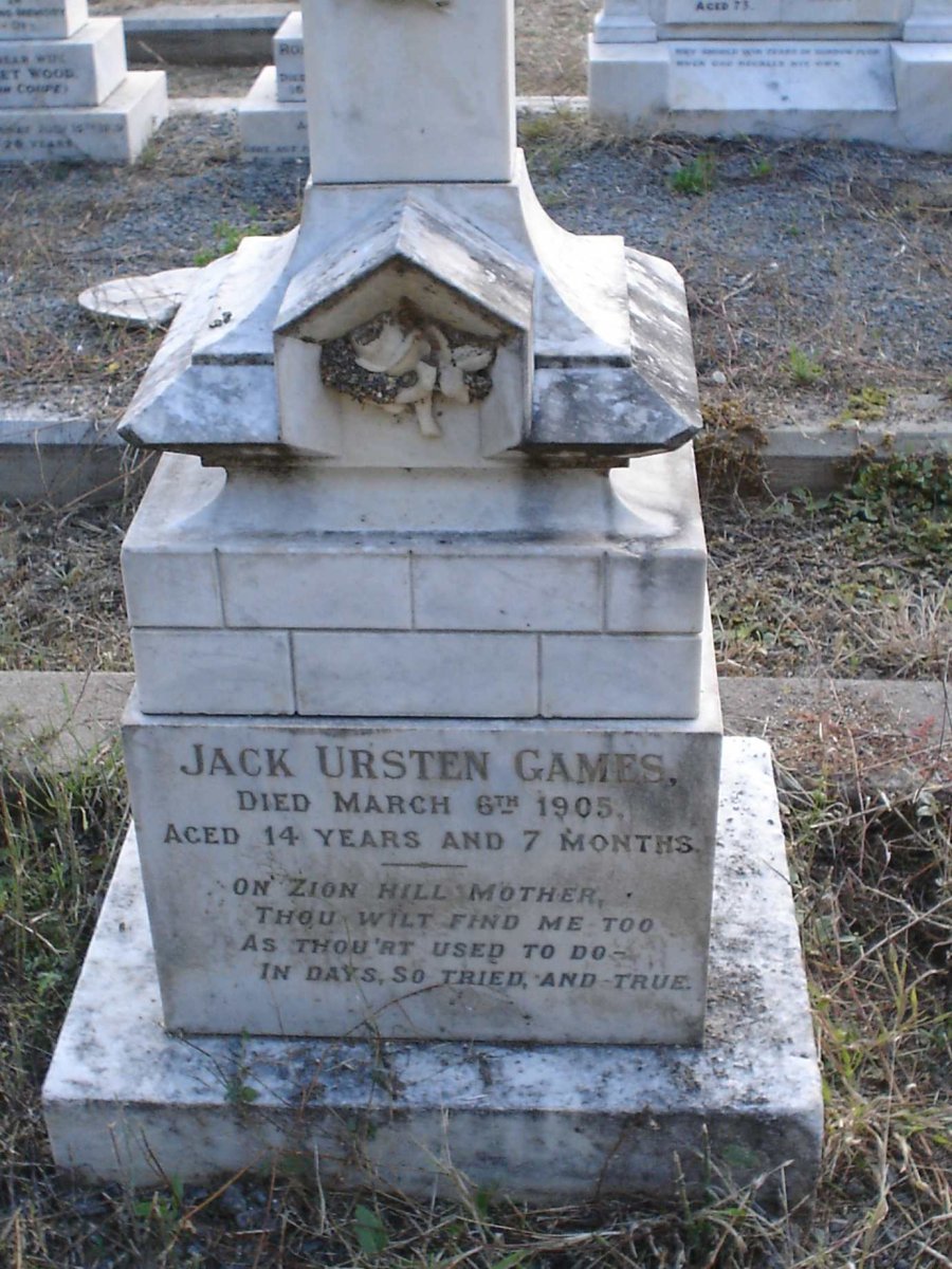 GAMES Jack Ursten -1905