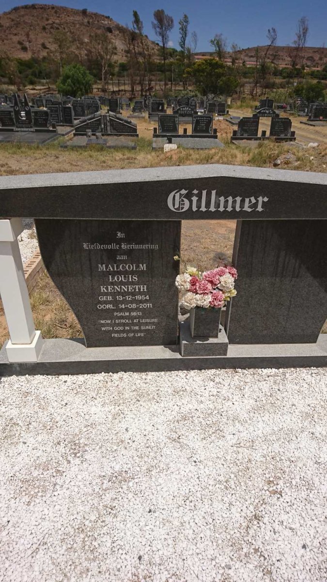 GILLMER Malcolm Louis Kenneth 1954-2011