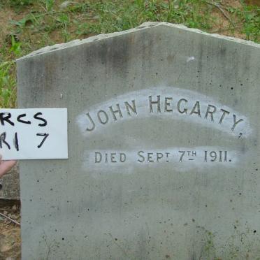 HEGARTY John -1911