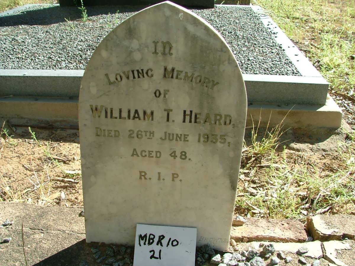 HEARD William T. -1935