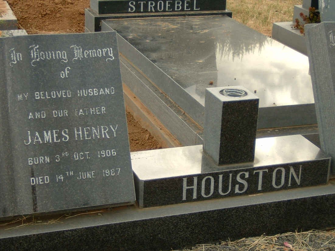 HOUSTON James Henry 1906-1987 &amp; Isobel Jean 1909-1988