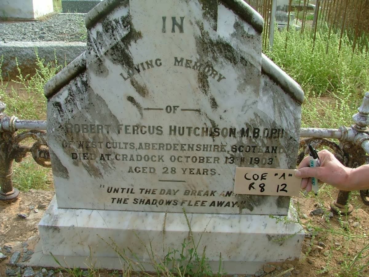 HUTCHISON Robert Fergus -1903