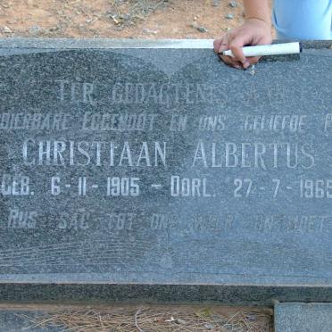 HATTINGH Christiaan Albertus 1905-1965