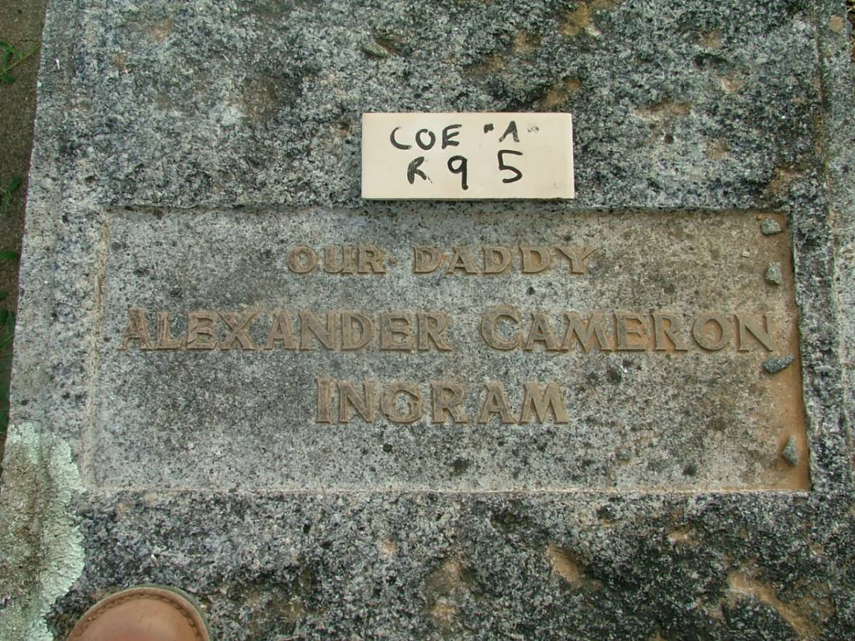 INGRAM Alexander Cameron 