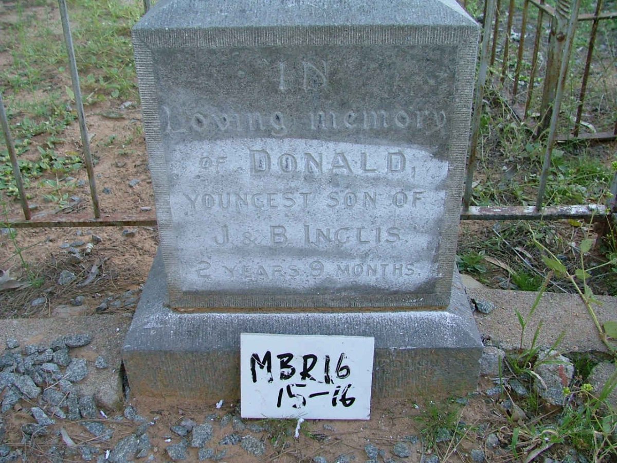 INGLIS Donald