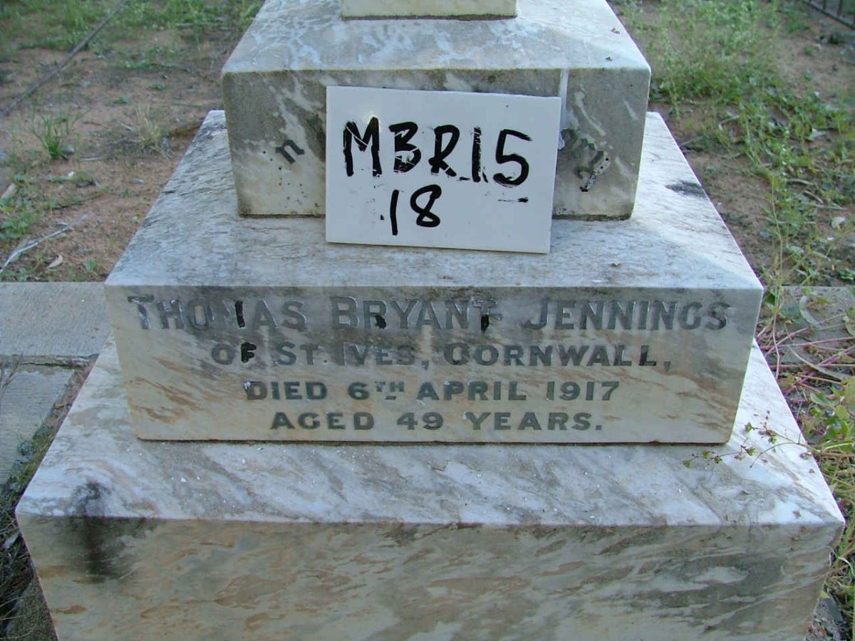JENNINGS Thomas Bryant -1917