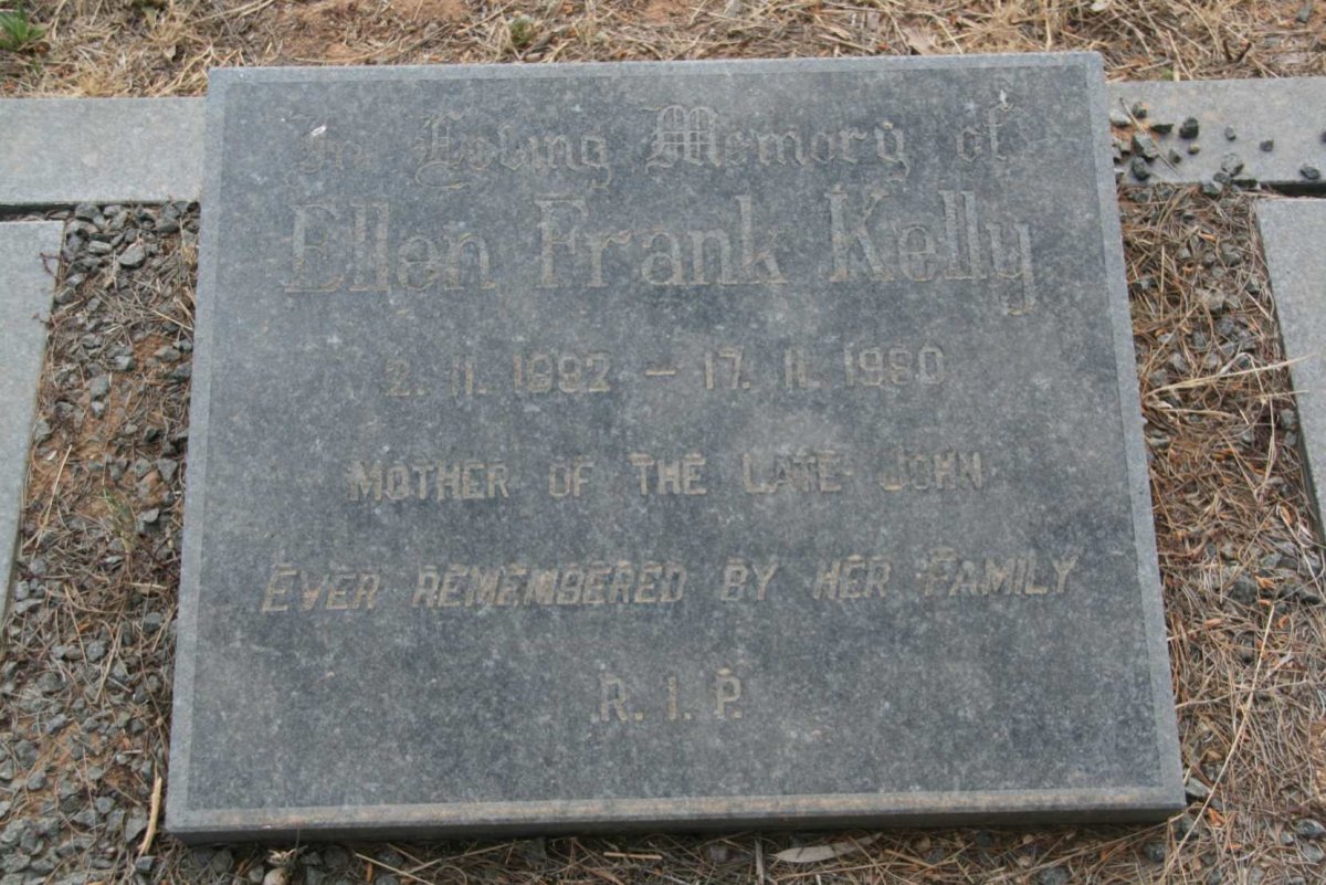 KELLY Ellen Frank 1892-1980
