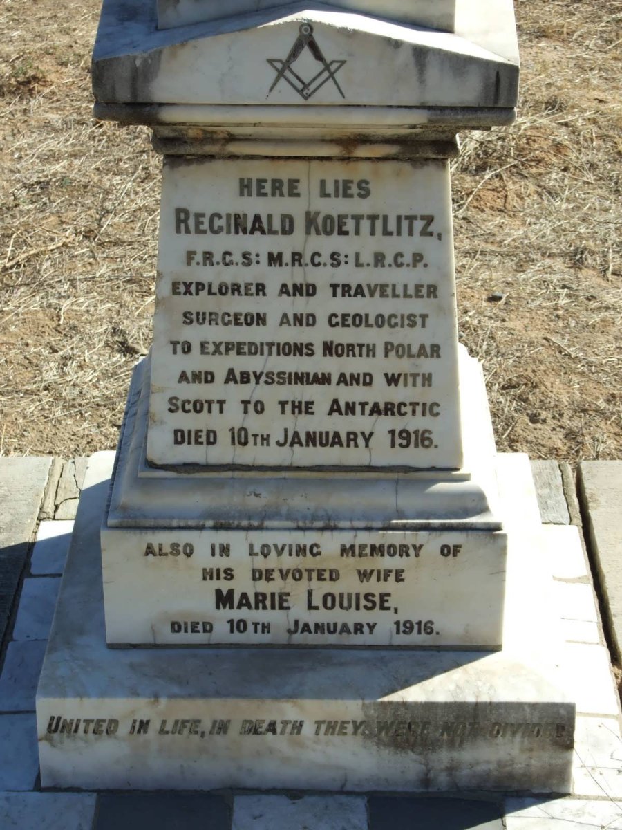 KOETTLITZ Reginald -1916 &amp; Marie Louise -1916