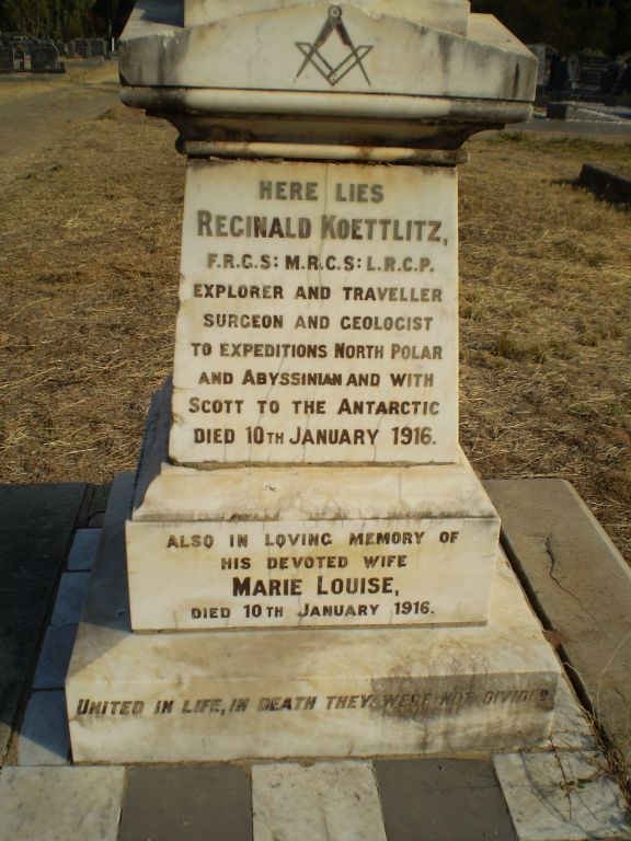 KOETTLITZ Reginald -1916 &amp; Marie Louise -1916