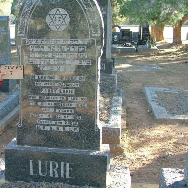 LURIE Fanny -1943