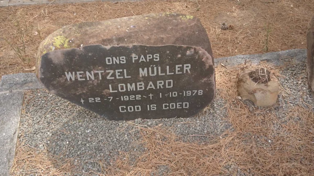 LOMBARD Wentzel Müller 1922-1978