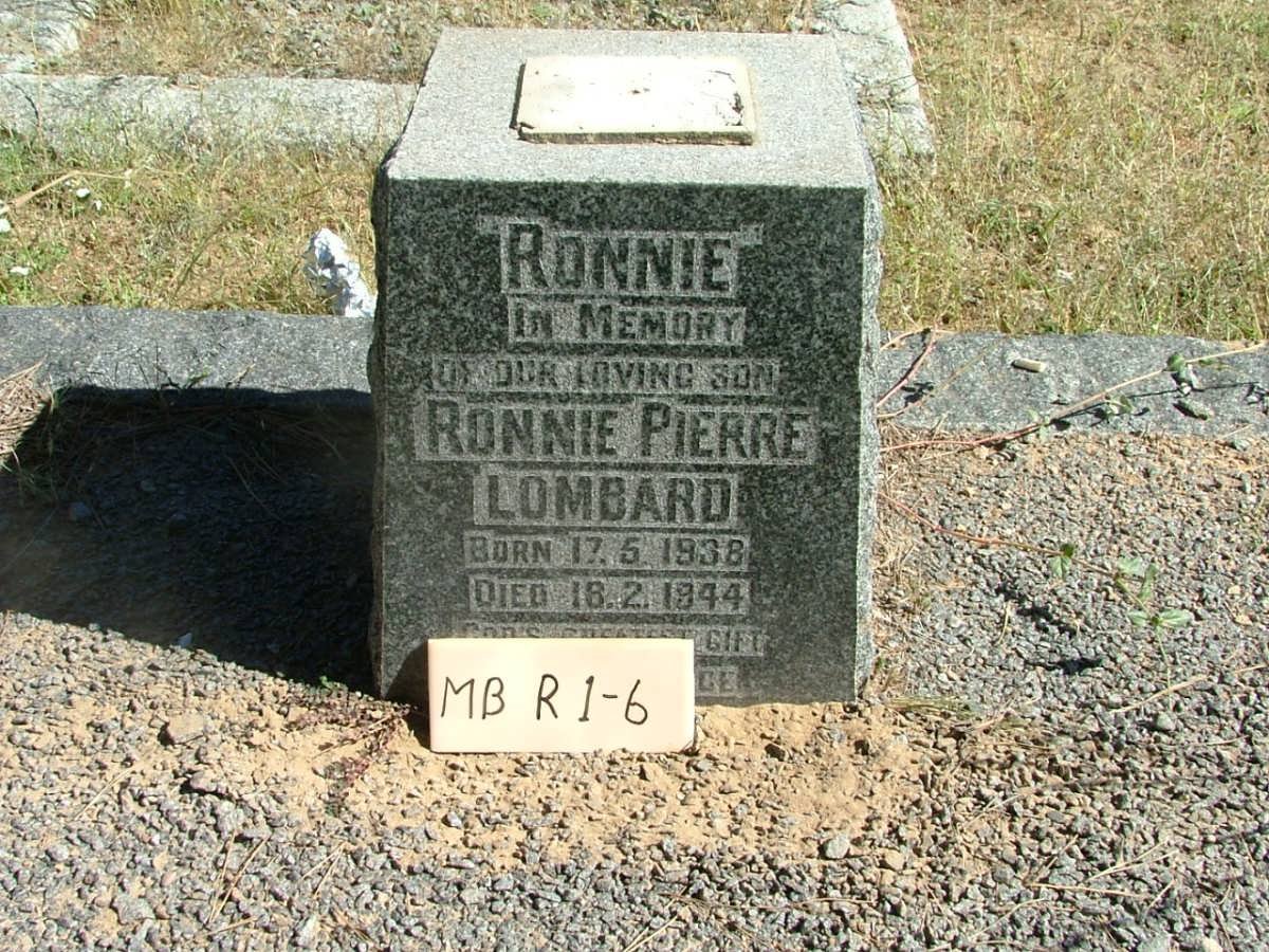 LOMBARD Ronnie Pierre 1938-1944