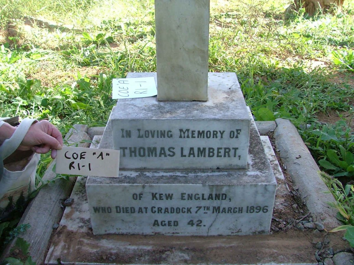LAMBERT Thomas -1896