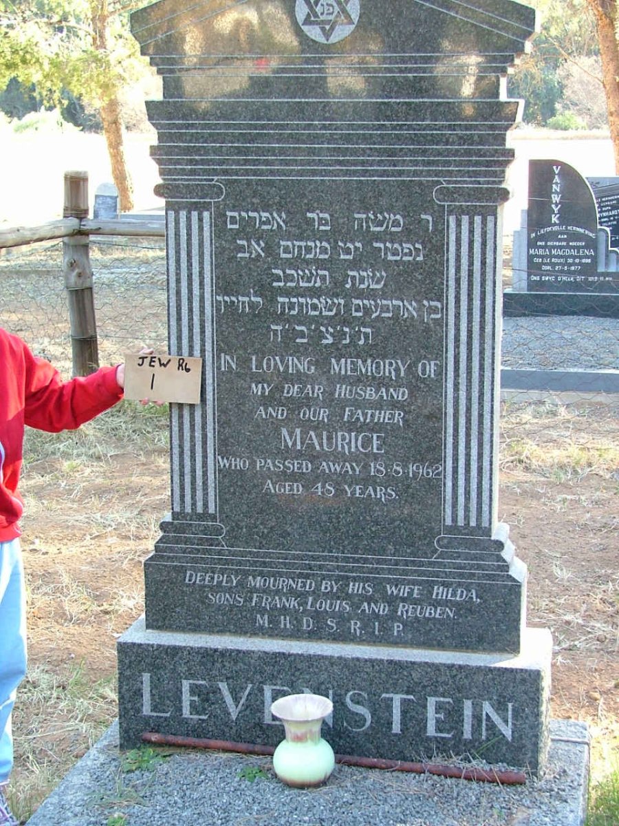 LEVENSTEIN Maurice -1962