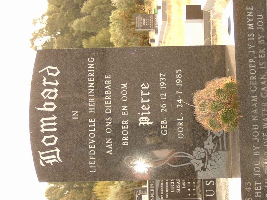 LOMBARD Pierre 1937-1985