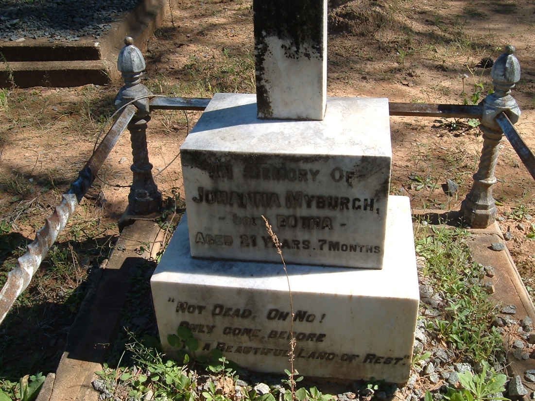MYBURGH Johanna nee BOTHA