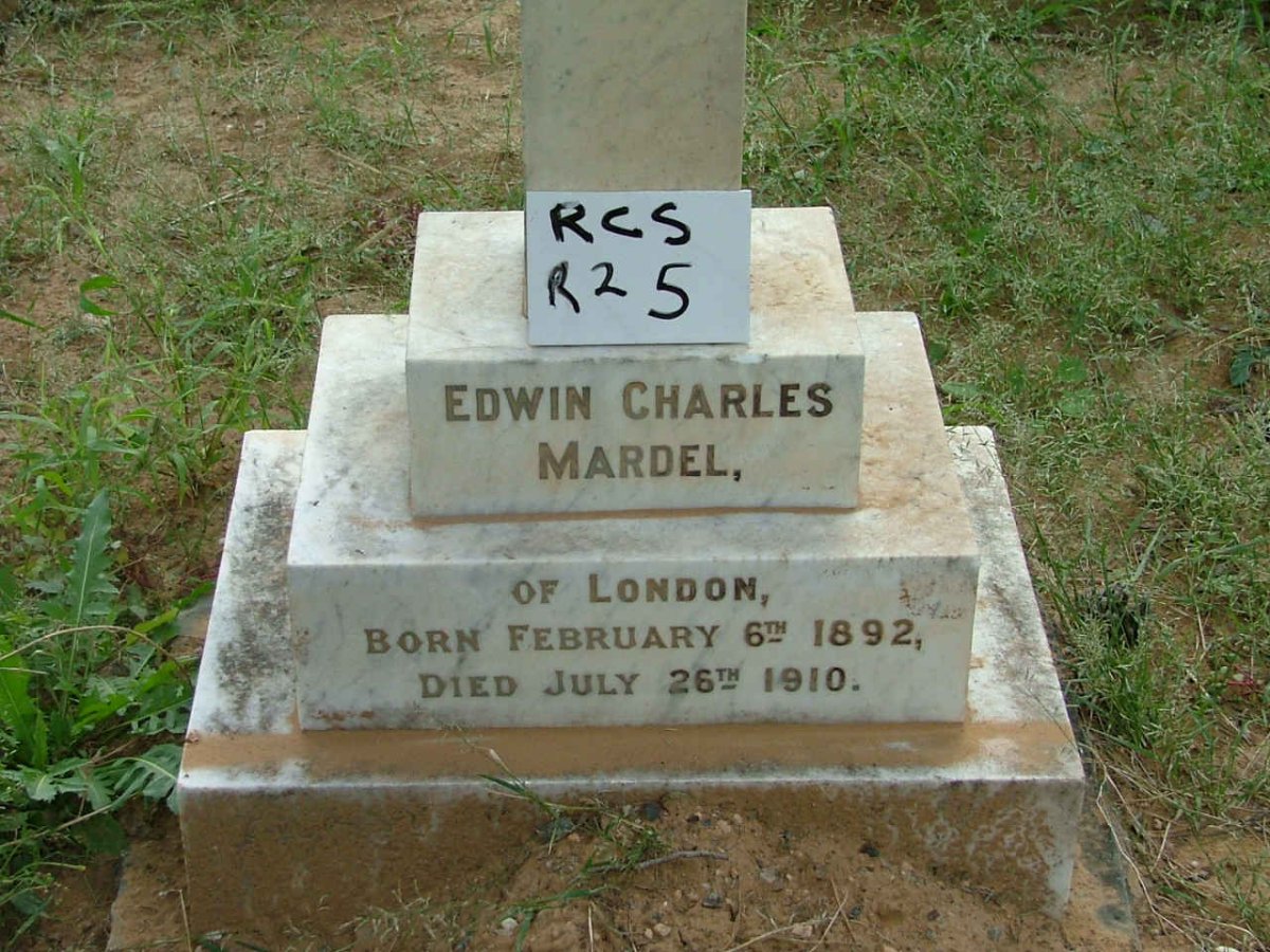 MARDEL Edwin Charles 1892-1910