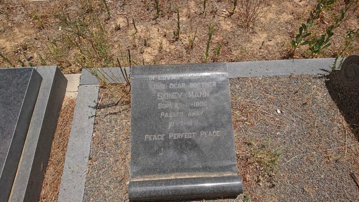 MANN Sidney 1900-1971