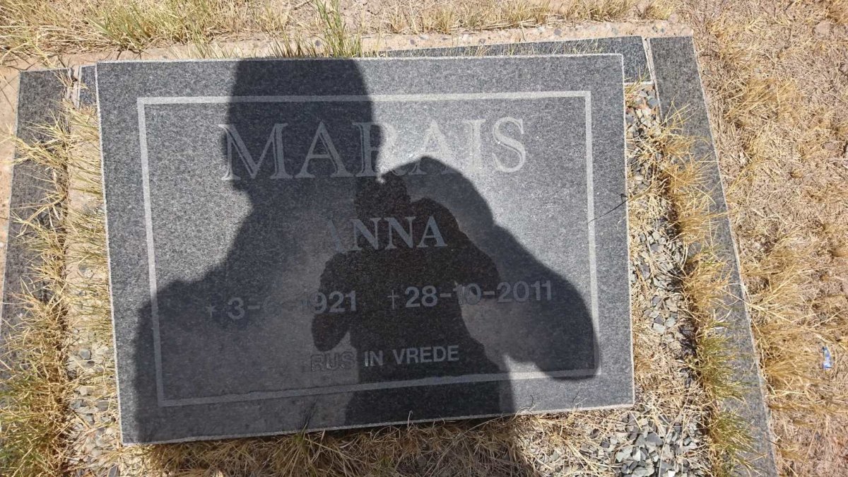 MARAIS Anna 1921-2011