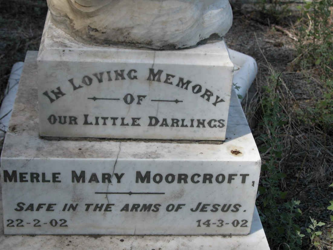 MOORCROFT Merle Mary 1902-1902
