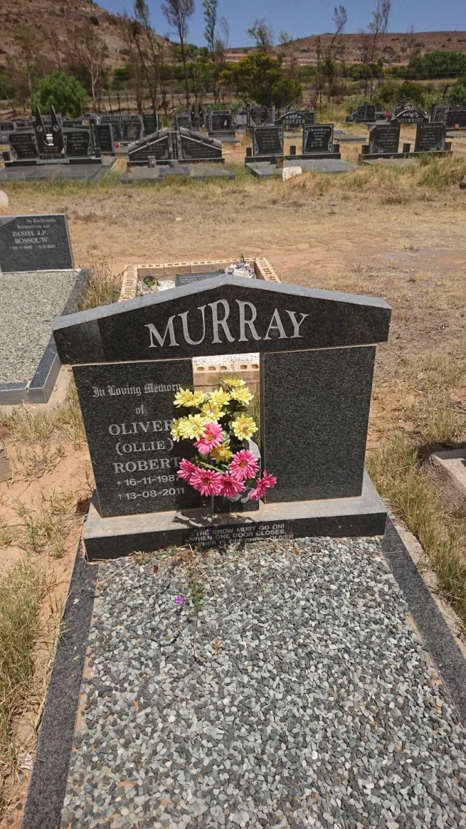 MURRAY Oliver Robert 1987-2011