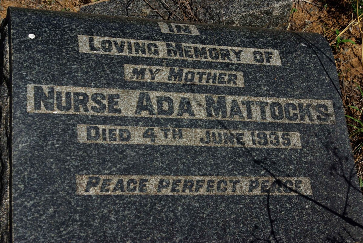 MATTOCKS Ada -1935
