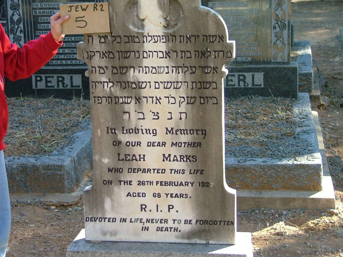 MARKS Leah -1927