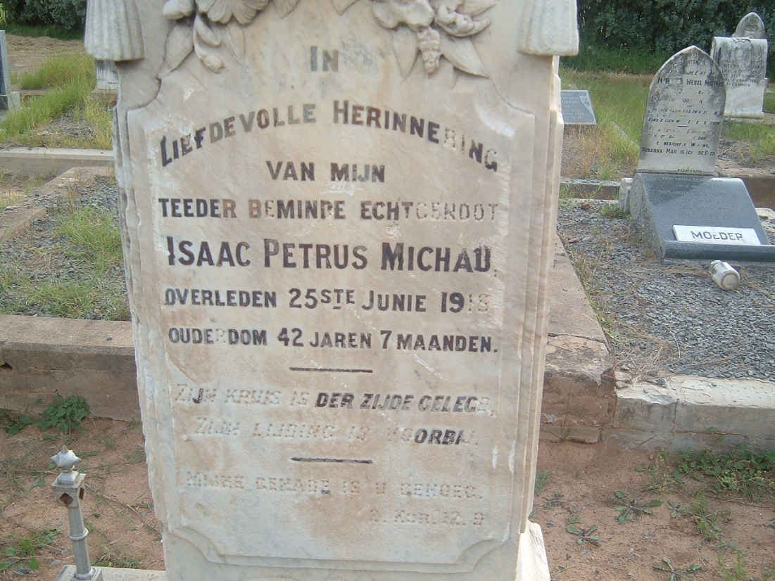 MICHAU Isaac Petrus -1915