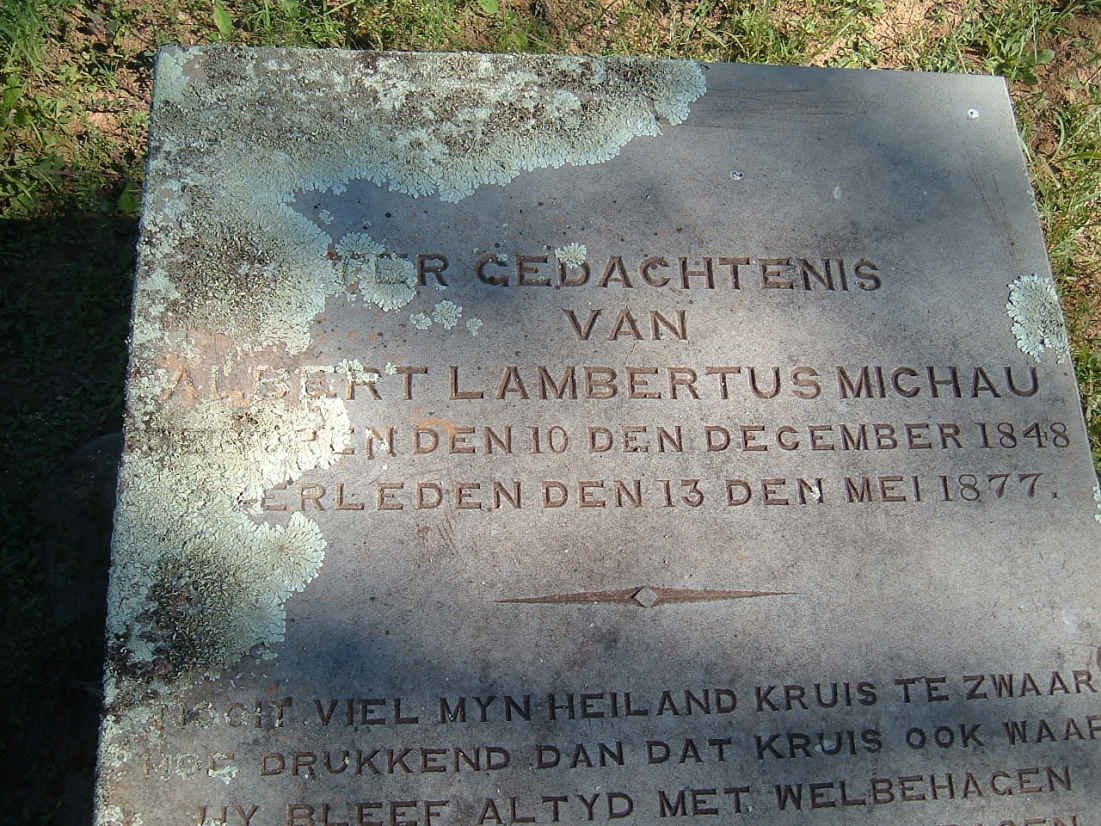 MICHAU Albert Lambertus 1848-1877