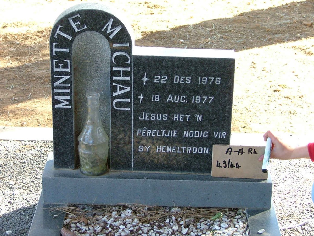 MICHAU Minette 1976-1977