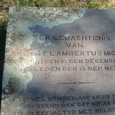 MICHAU Albert Lambertus 1848-1877