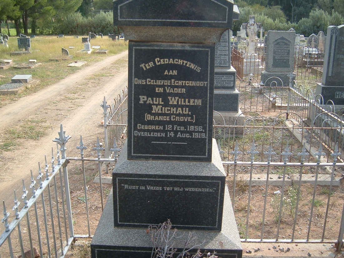 MICHAU Paul Willem 1856-1919
