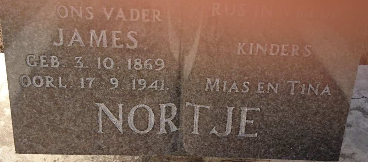 NORTJE James 1869-1941