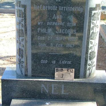 NEL Philip Jacobus 1907-1967