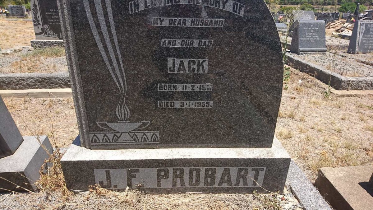 PROBART J.F. 1911-1955