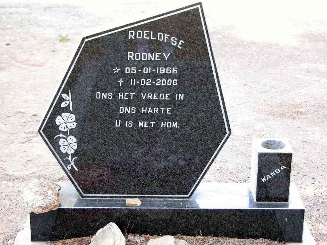 ROELOFSE Rodney 1966-2006