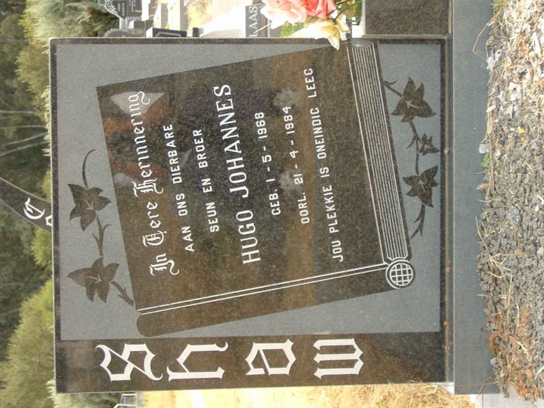 SHAW Hugo Johannes 1968-1984