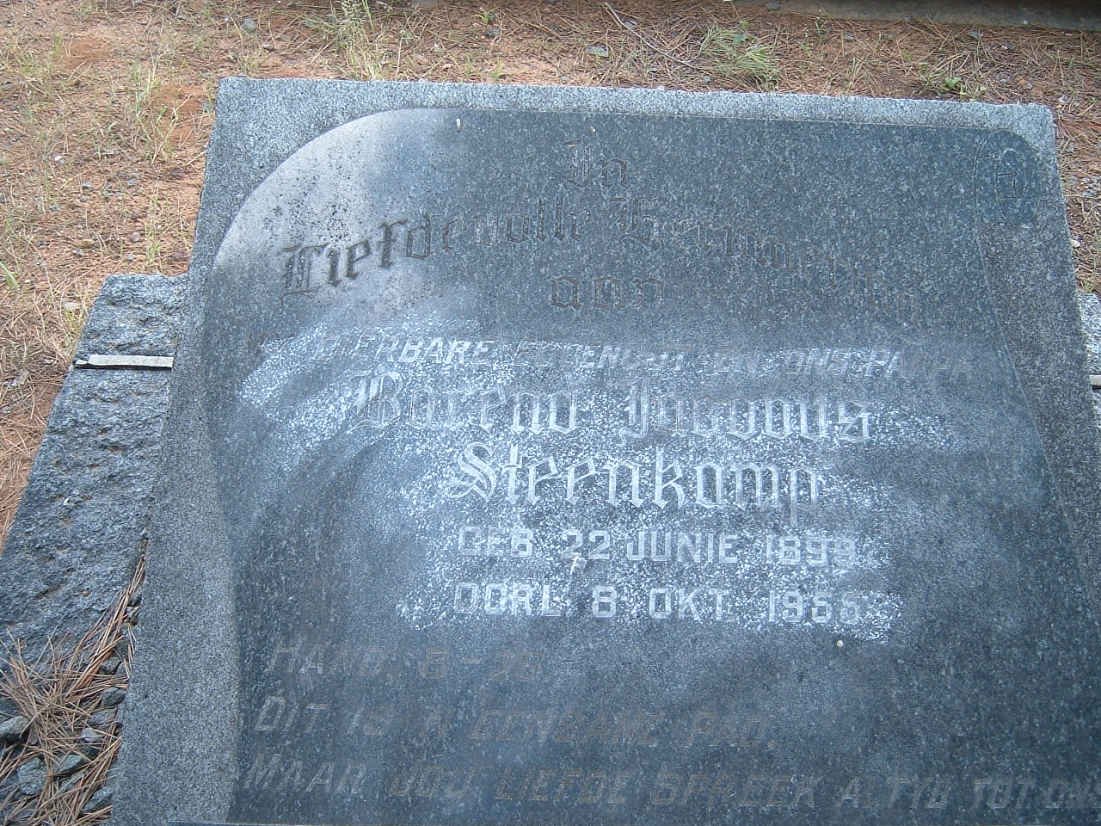 STEENKAMP Barend Jacobus 1899-1955