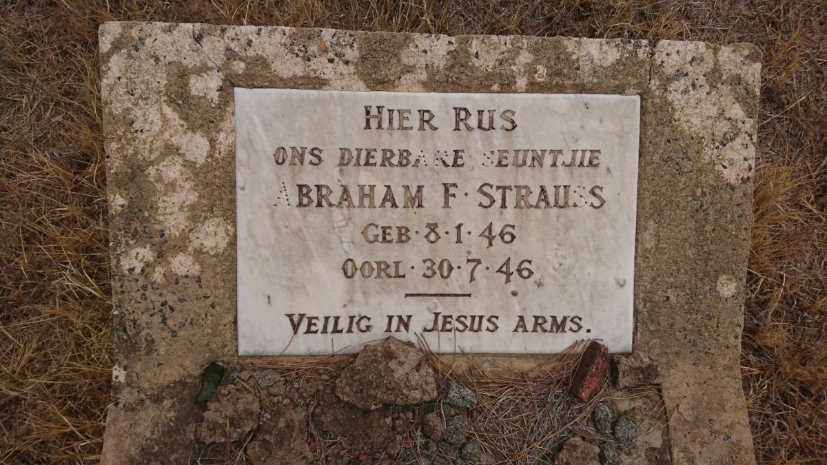 STRAUSS Abraham F. 1946-1946
